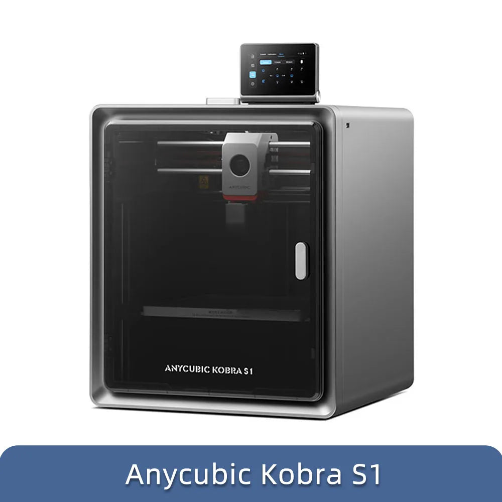 Anycubic Kobra S1 Combo Multi-Color 3D Printer Up to 600mm/s High Speed Printing Auto Leveling CoreXY Structure Direct Extruder