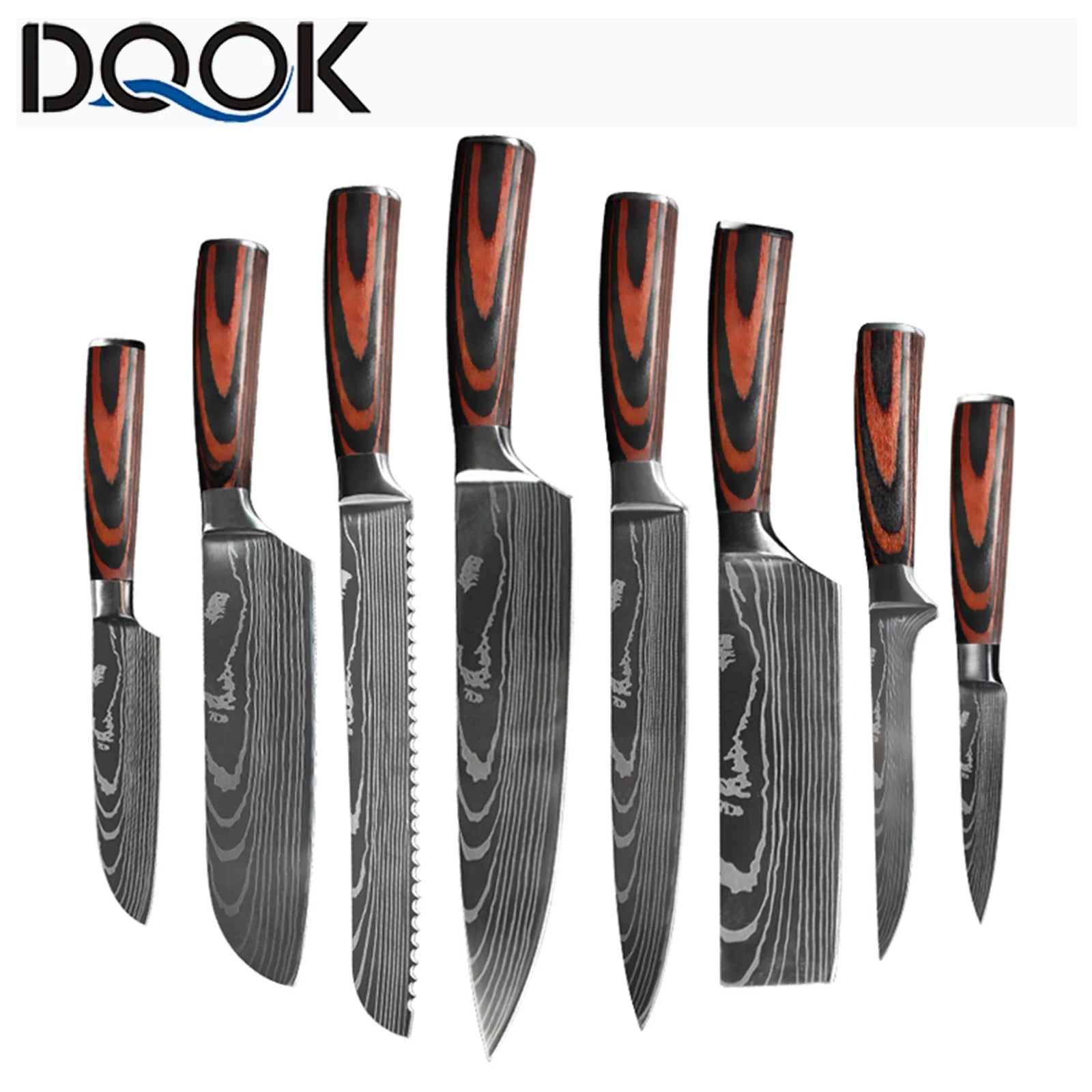 Japanese Stainless Steel Chef Knife Set