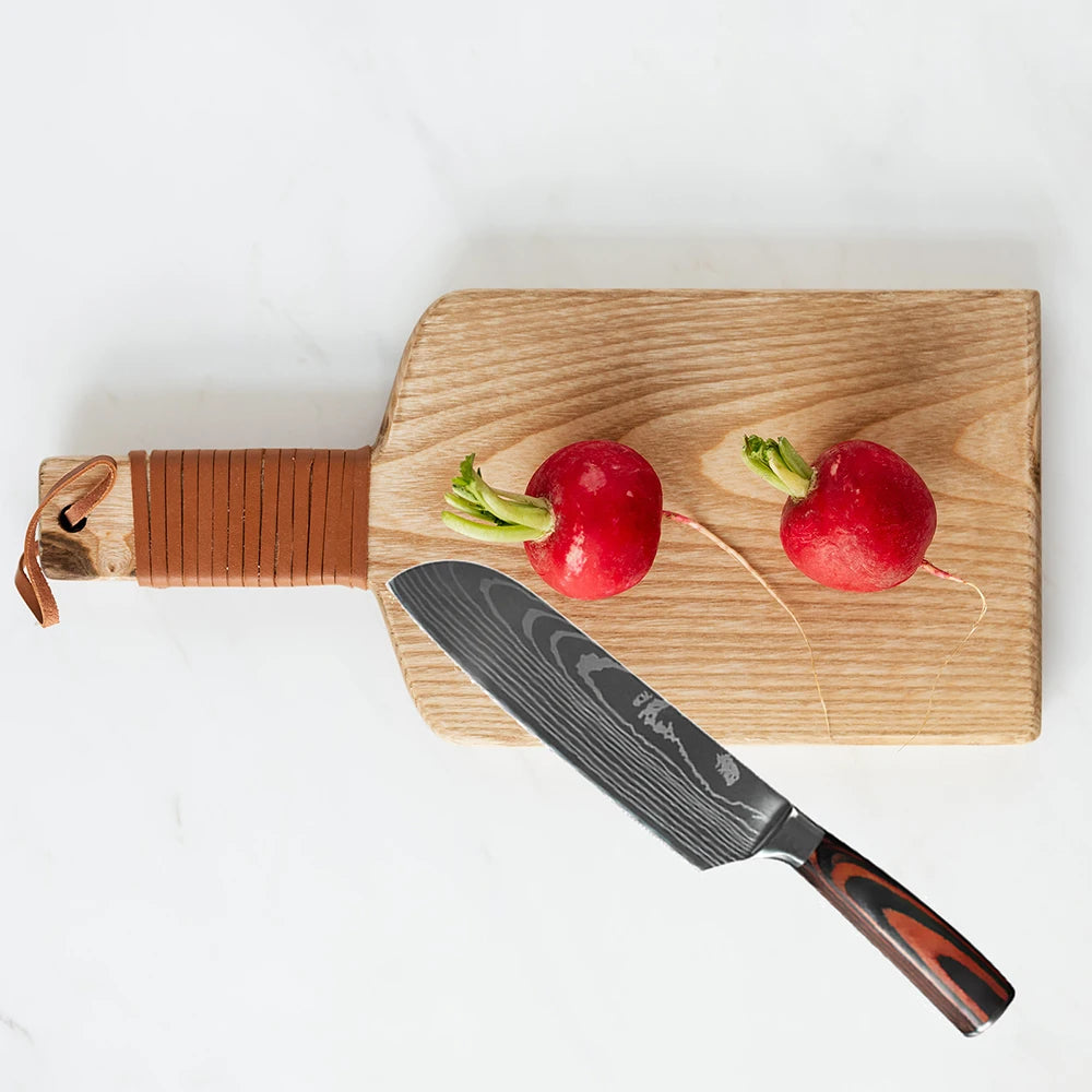 Professiona Japanese Chef Knife Kitchen Knives Santoku Slicing Utility Bread Meat Cleaver Butcher Stainless Steel Cooking Knife