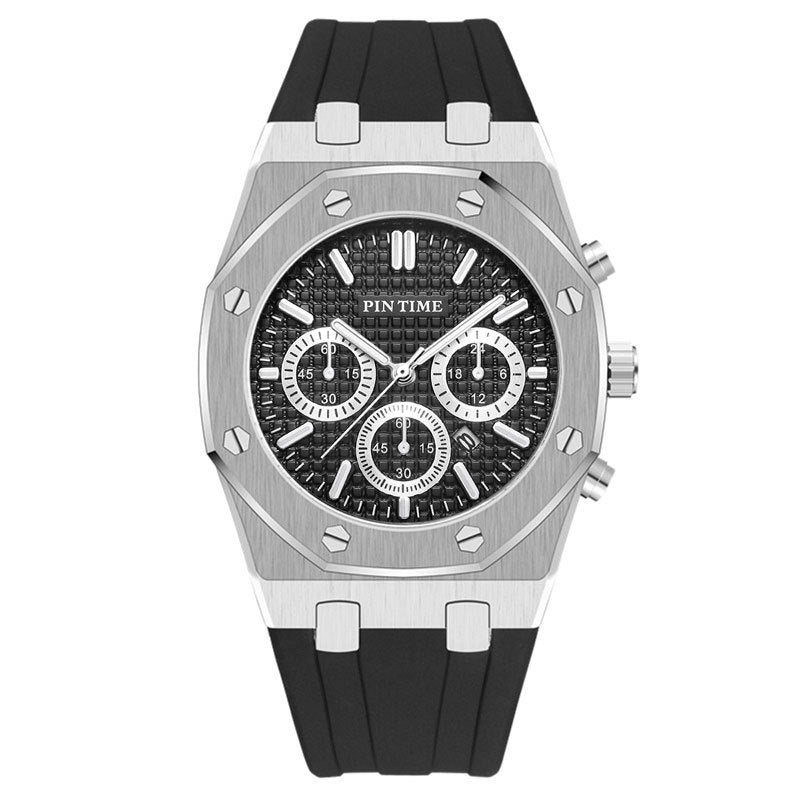 Men's Multi-Dial Sports Watch – Waterproof Fashion