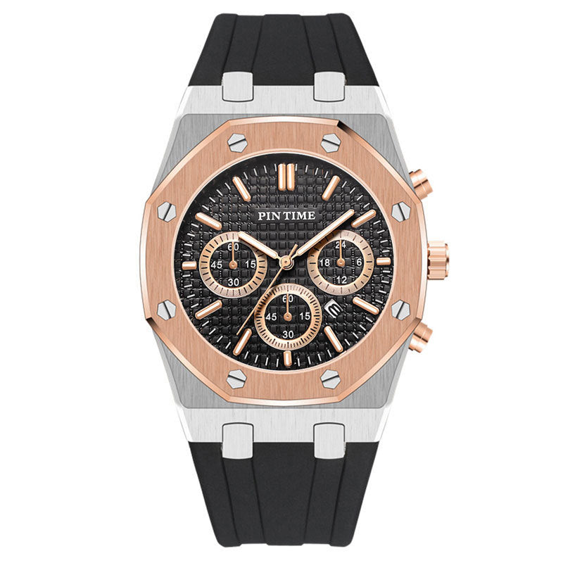Men's Multi-Dial Sports Watch – Waterproof Fashion