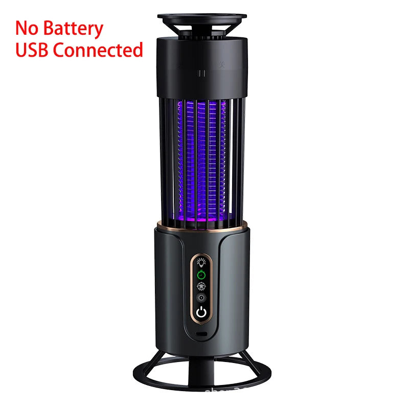 2-in-1 Rechargeable Mosquito Killer Lamp & Zapper