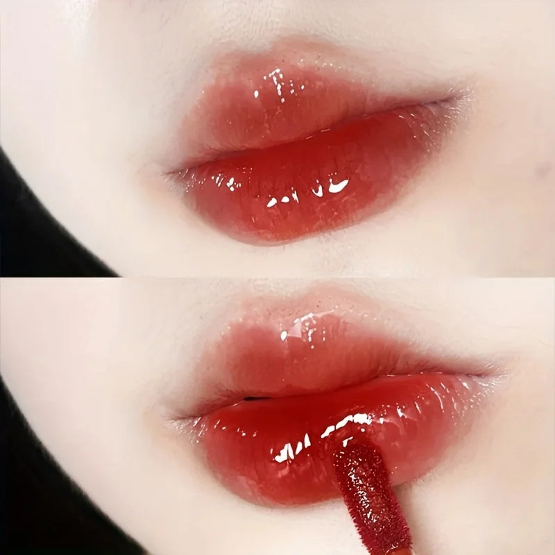 Cute Bear Mirror Gloss Lip Glaze – 6 Colors