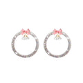 Rhinestone Bow Car Start Button Cover