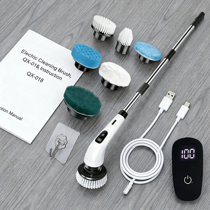 Cordless Electric Spin Scrubber