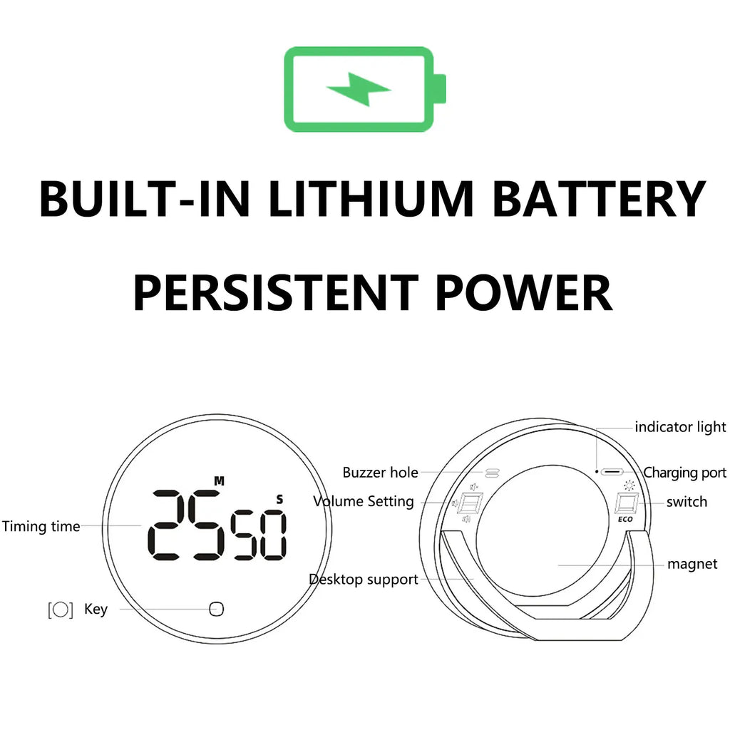 LED Digital Kitchen Timer