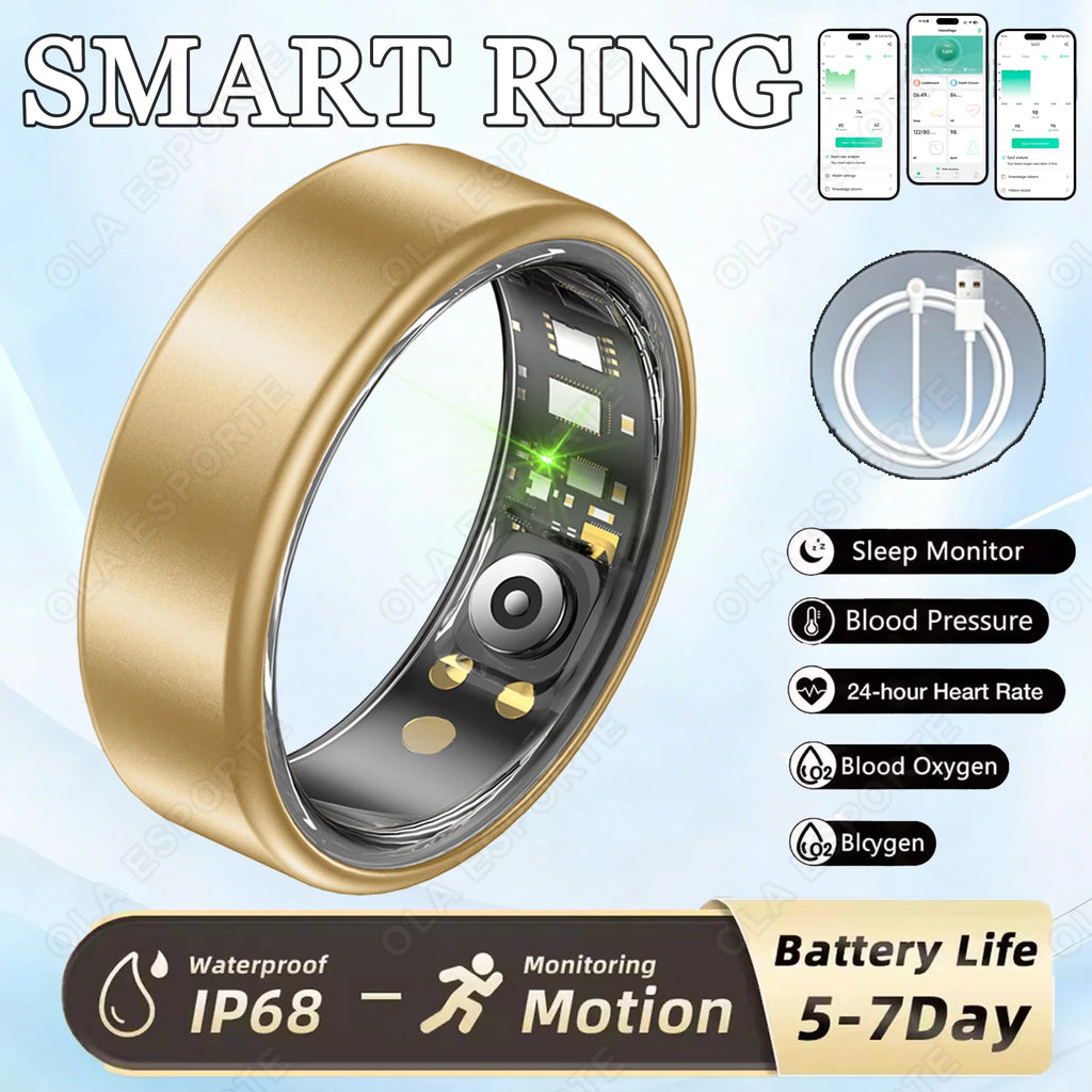 Smart Fitness Tracking Ring