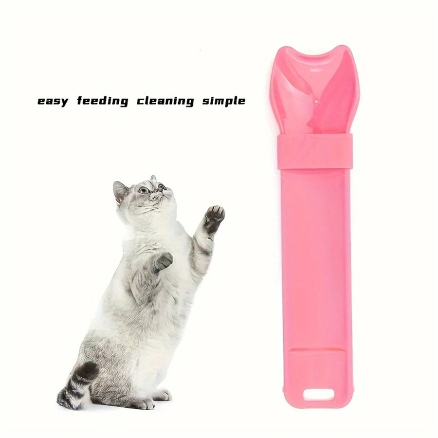 Cat Treat Squeeze Spoon Feeder
