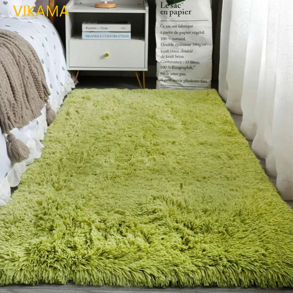 VIKAMA Luxury Non-Slip Washable Soft Rug