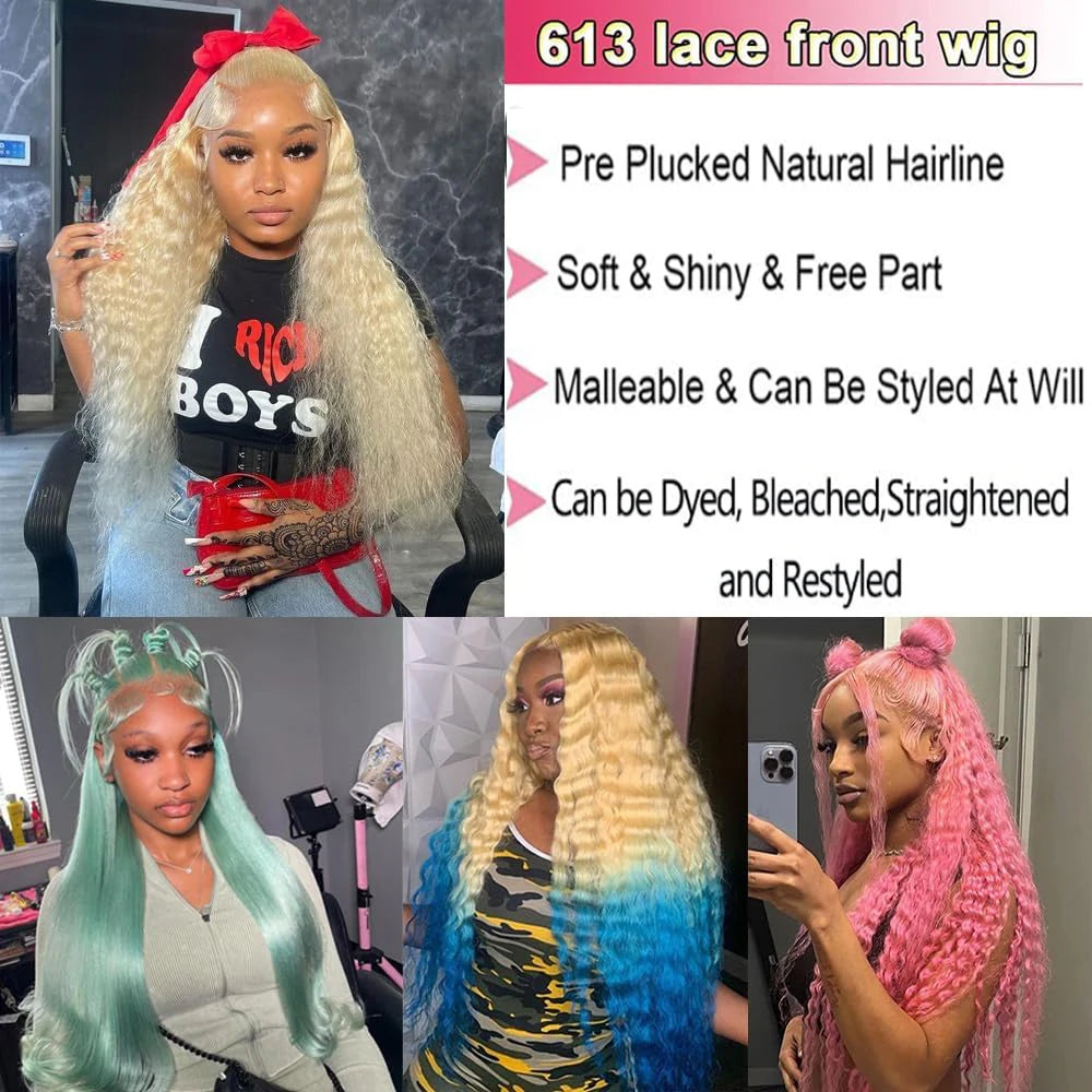 Deep Wave BOB Wig – 13x4 HD Lace Front, Glueless