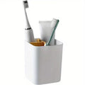 3-Compartment Toothbrush Organizer