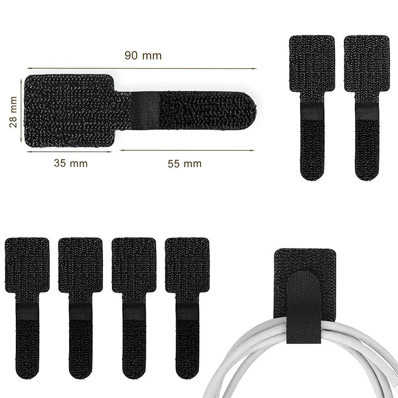 Reusable Cable Ties Organizer