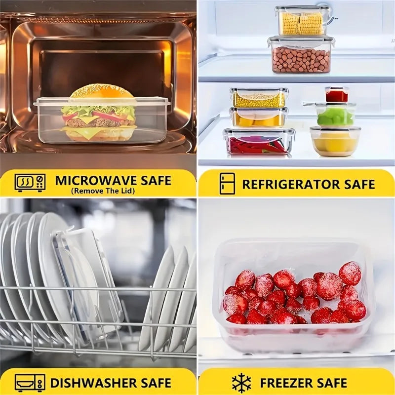 48-Piece BPA-Free Airtight Food Storage Set
