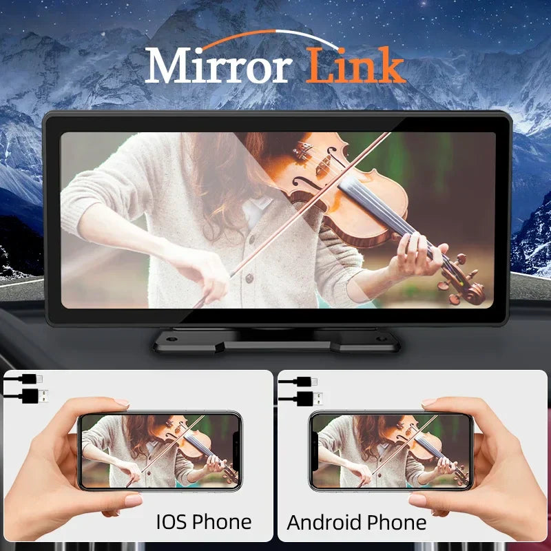 Universal Wireless Carplay Android Auto Car Screen-3