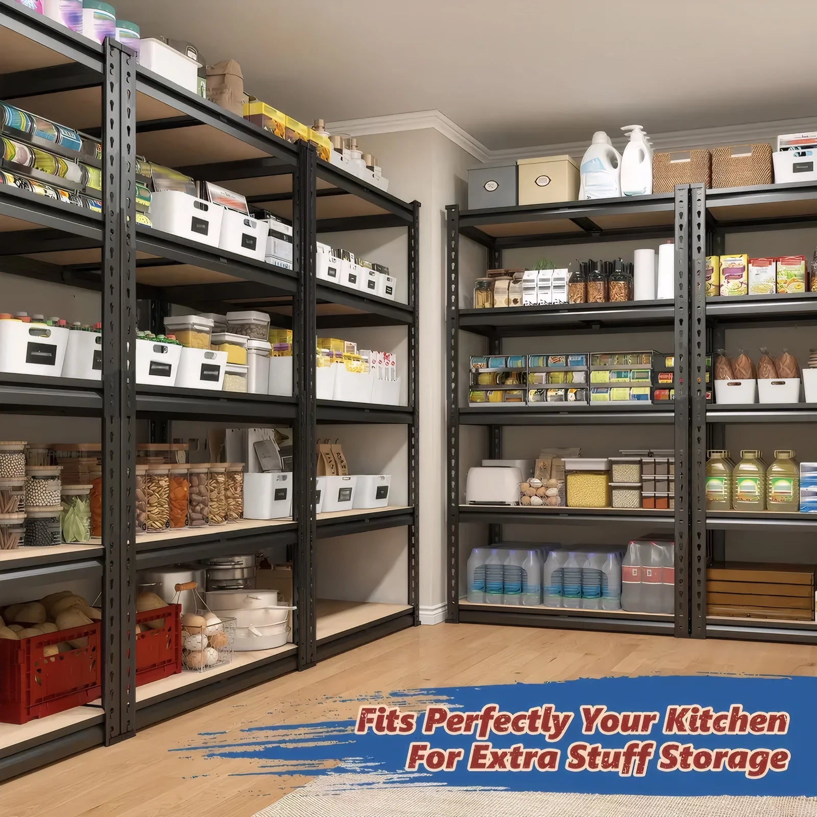Heavy Duty Adjustable Garage Storage Shelves – 2000LBS