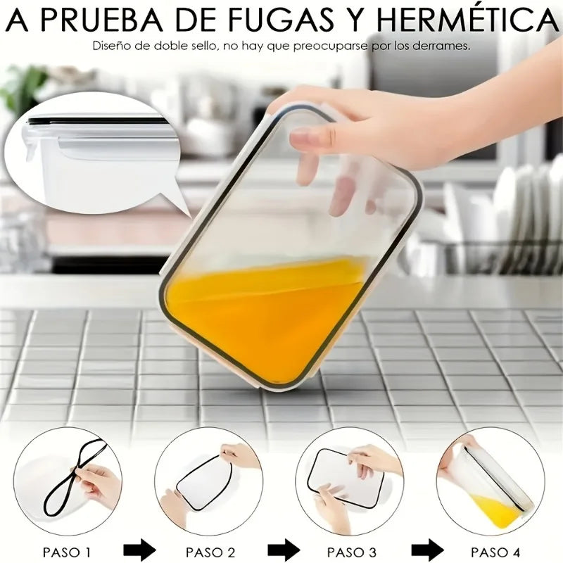 48-Piece BPA-Free Airtight Food Storage Set