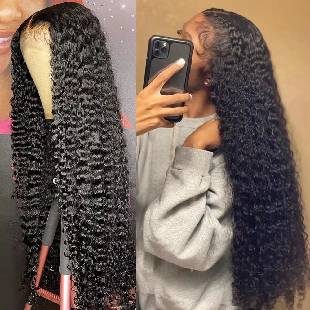 Deep Wave HD Lace Front Wig