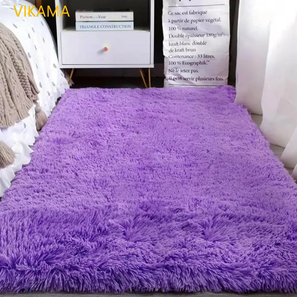 VIKAMA Luxury Non-Slip Washable Soft Rug