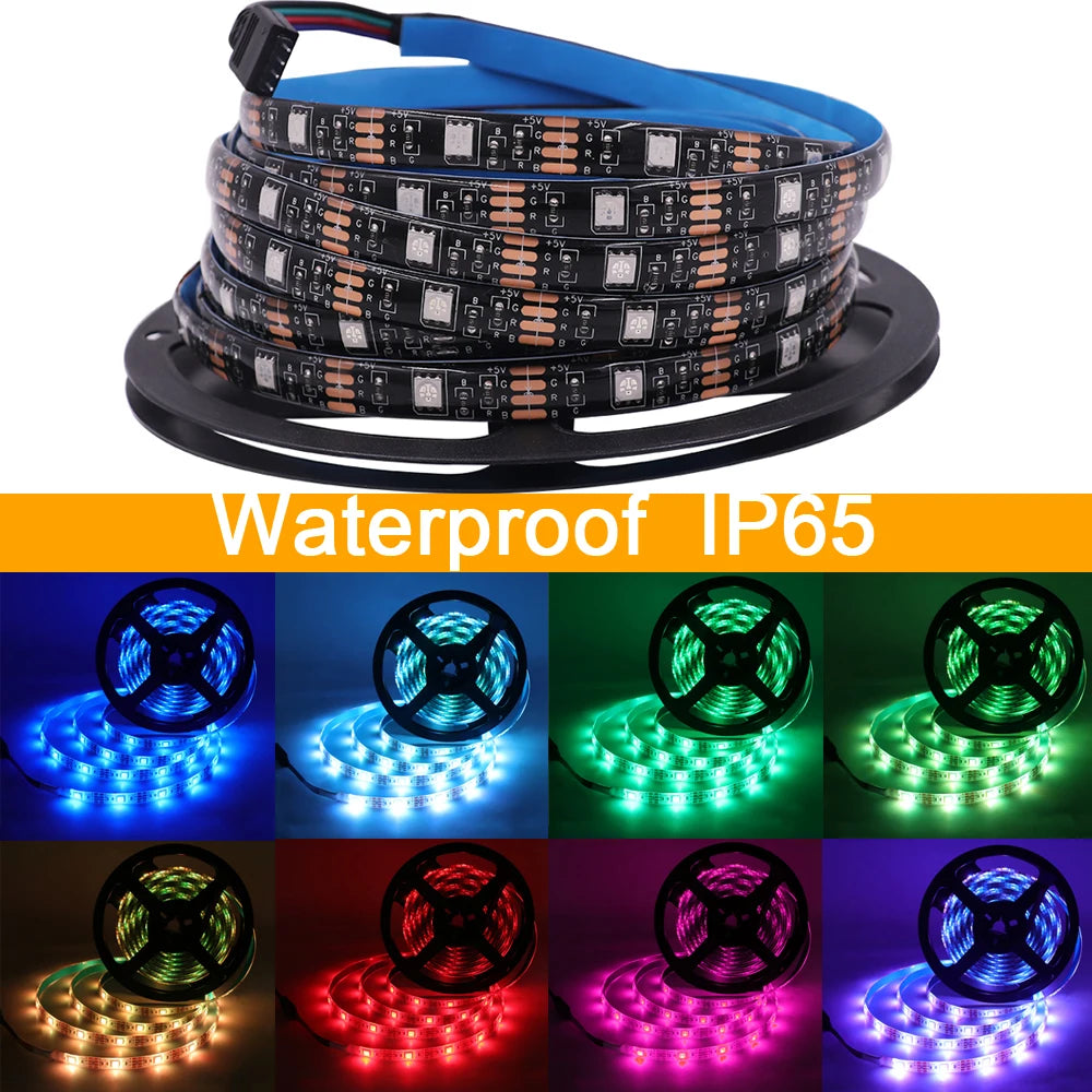 USB RGB LED Strip Light with Remote Control