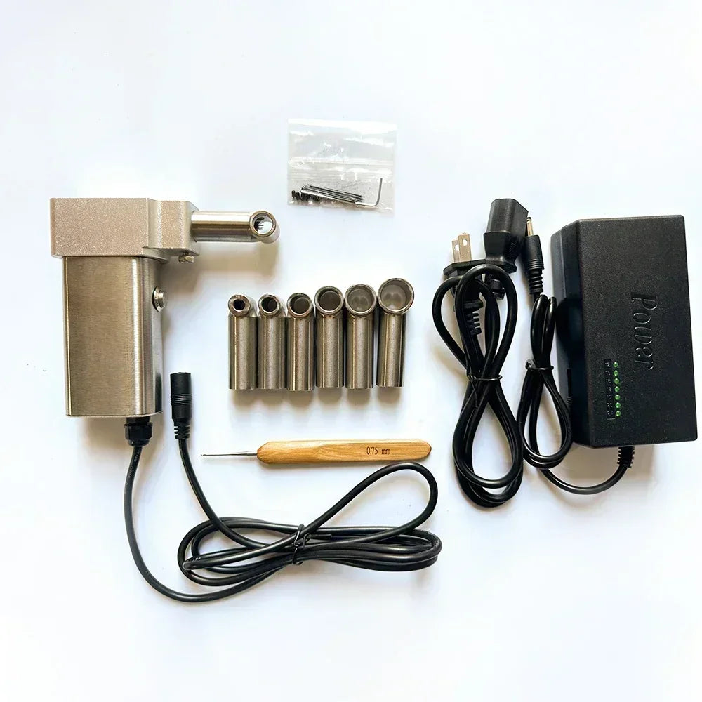 Dreadlocks Machine with 6 Replacement Head,Dreadlock Maker Machine,Electric Dreadlock Maker for Loc,Can Be Directly Work on Head