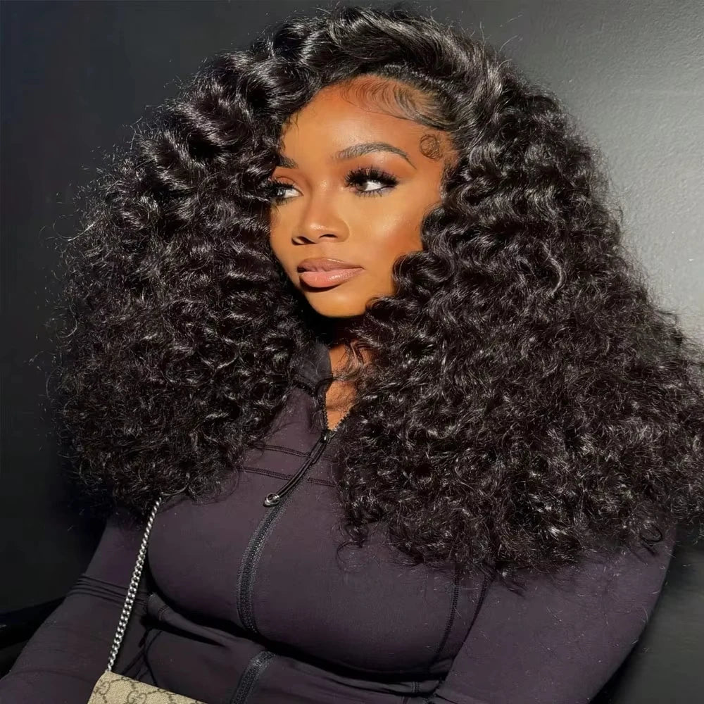 Deep Wave HD Lace Front Wig