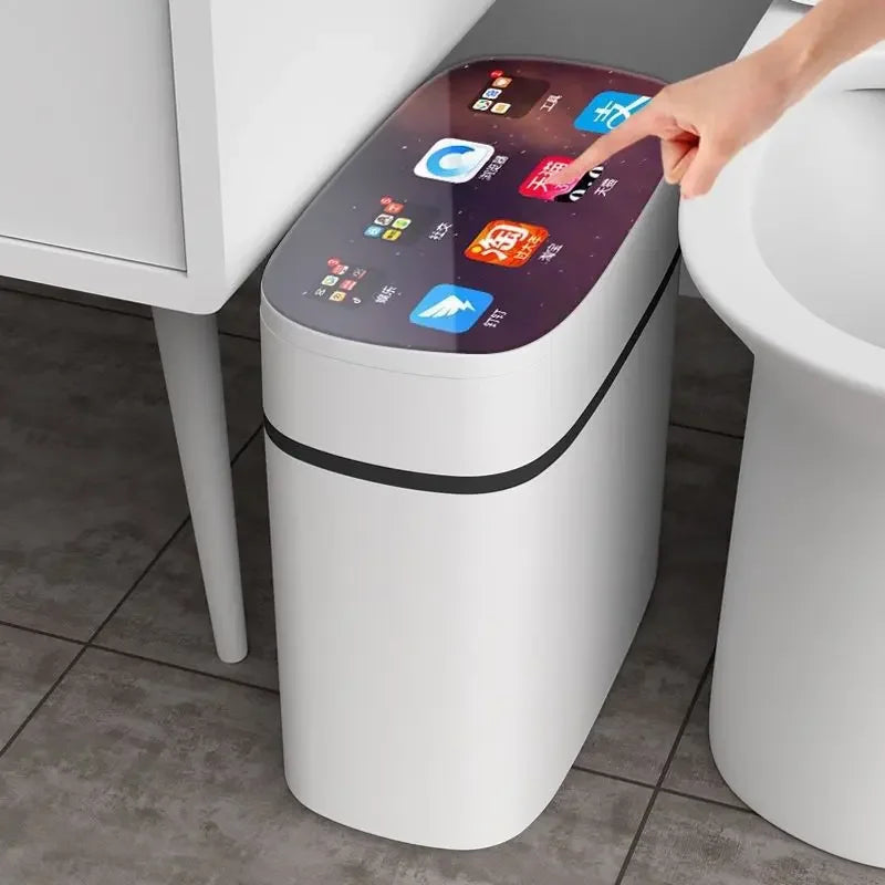 Smart Induction Electric Trash Can – Auto Open Lid