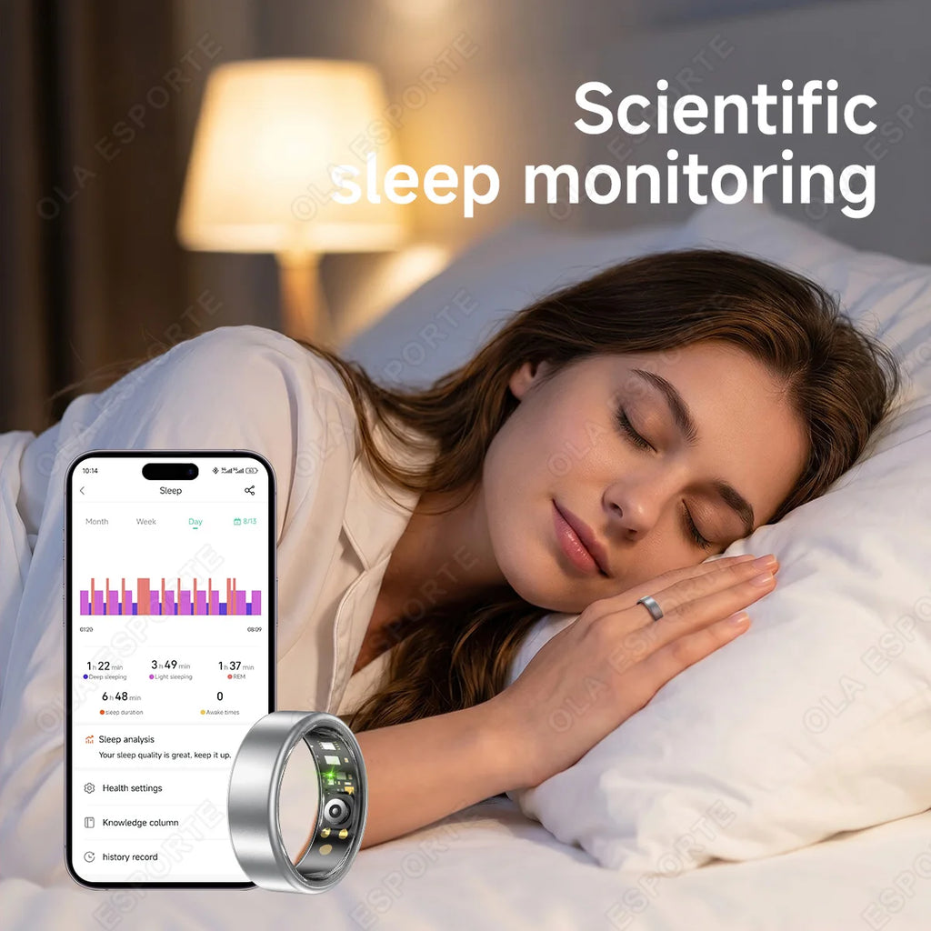 Smart Fitness Tracking Ring