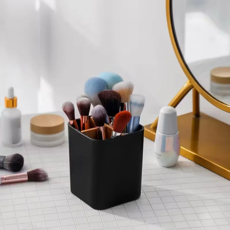 3-Compartment Toothbrush Organizer