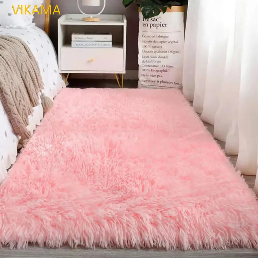 VIKAMA Luxury Non-Slip Washable Soft Rug