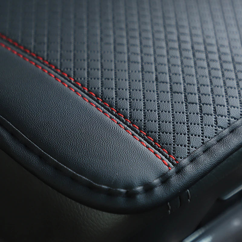 PU Leather Car Armrest Cover Mat – Waterproof, Non-Slip