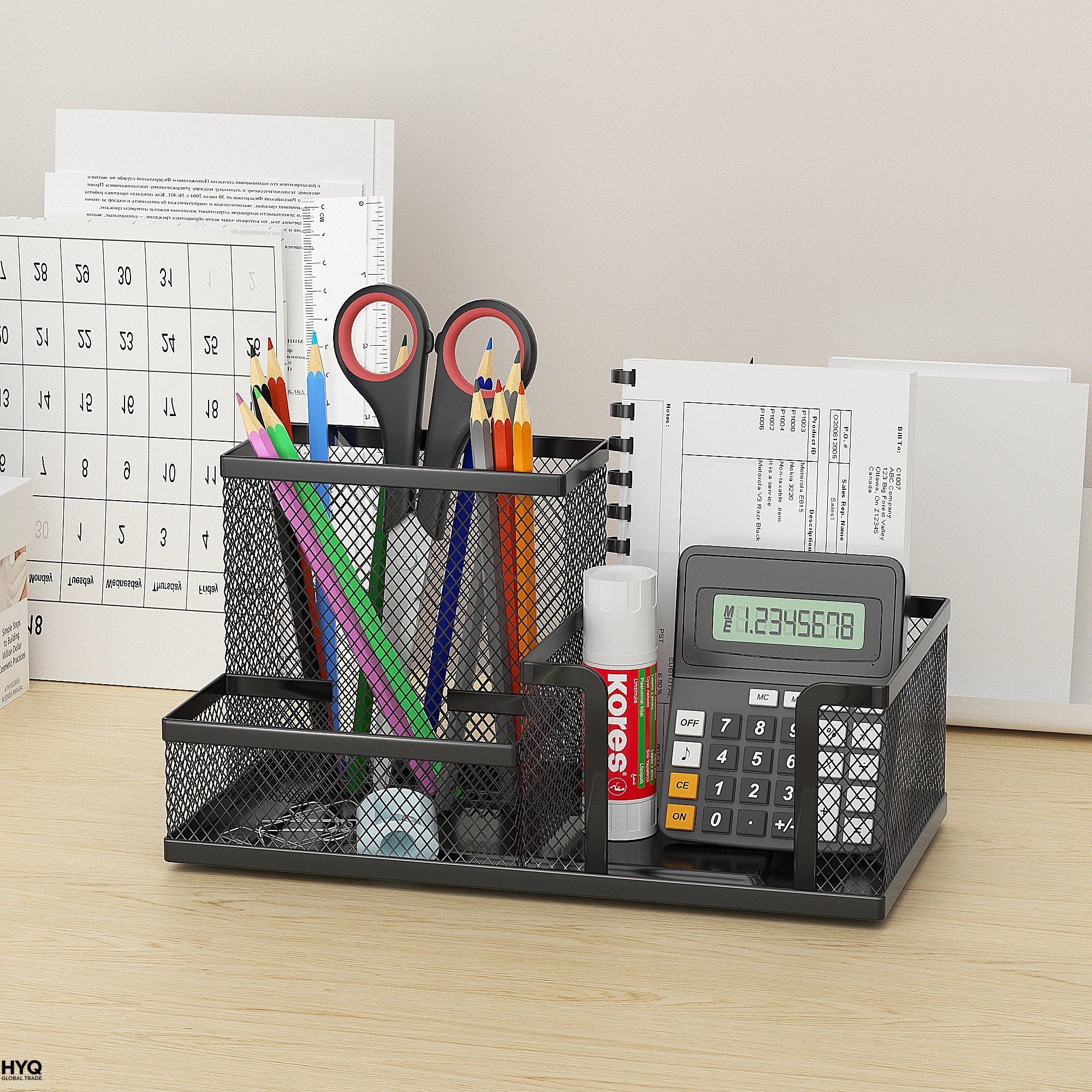 Mesh Desk Organizer Caddy