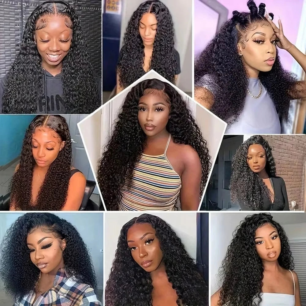 Deep Wave HD Lace Front Wig