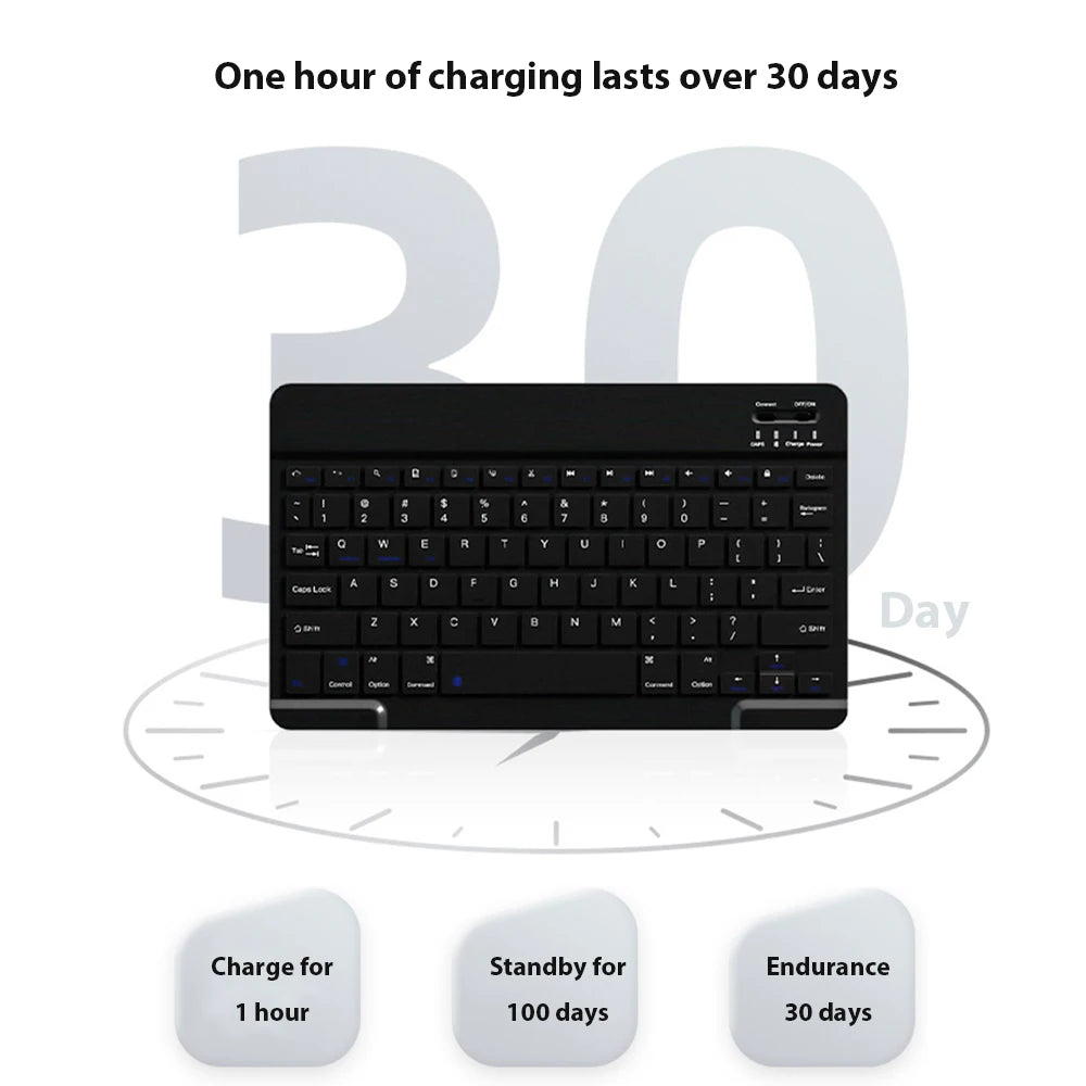 Mini Bluetooth Wireless Keyboard for Phone & Tablet