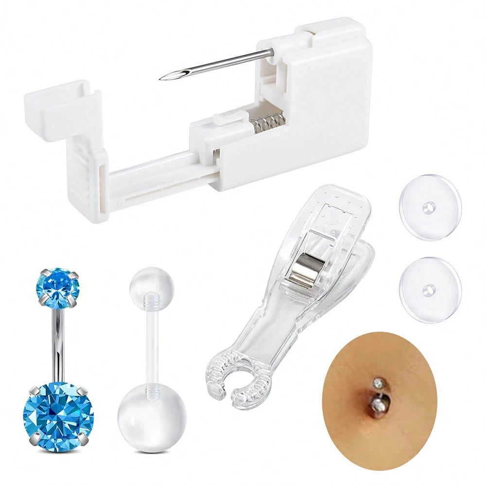 Belly Button Piercing Kit & Gun