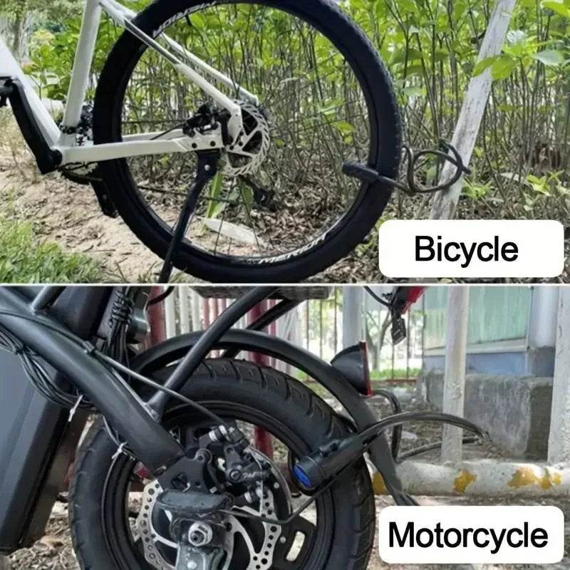 Heavy Duty Motorcycle & Bike Chain Lock