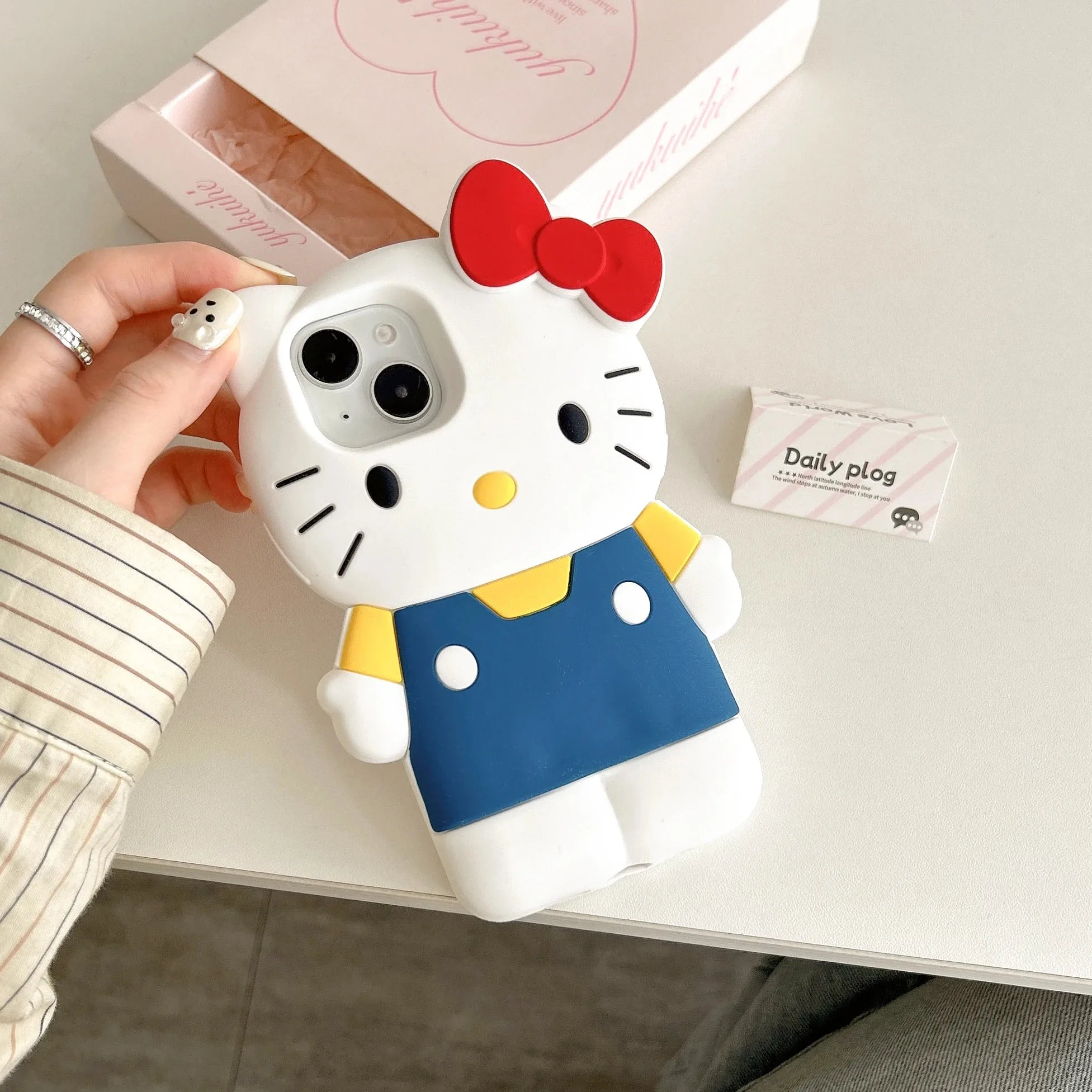 Sanrio Hello Kitty 3D Bow Silicone Phone Case