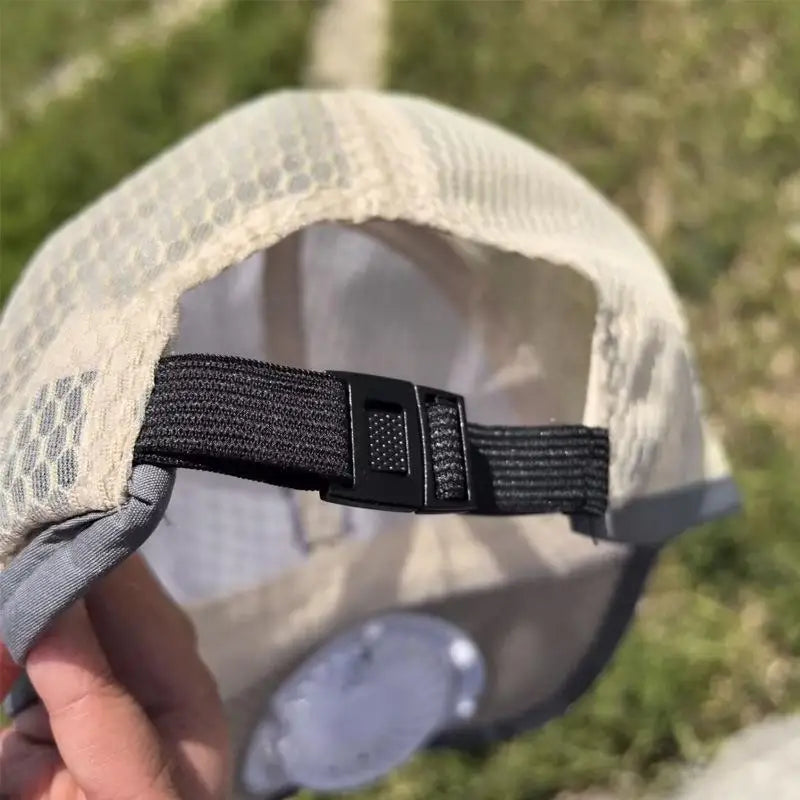 Solar-Powered Cooling Fan Baseball Cap