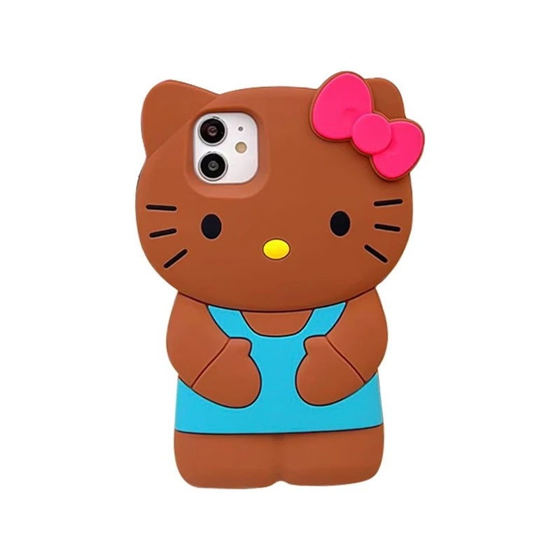 Sanrio Hello Kitty 3D Bow Silicone Phone Case