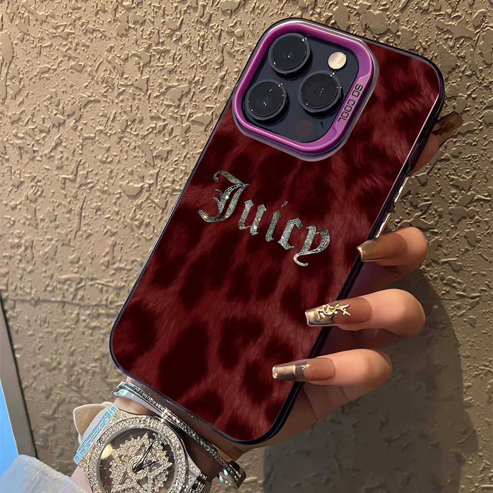 J-Juicyss Couture Matte Shockproof iPhone Case