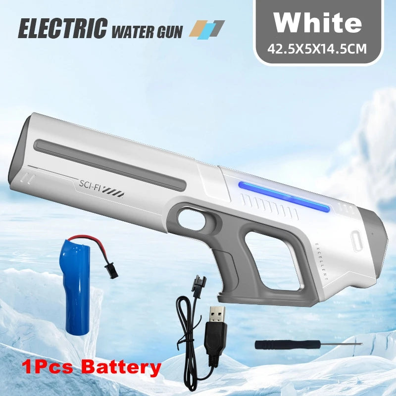 Electric Water Gun – Automatic Squirt Blaster
