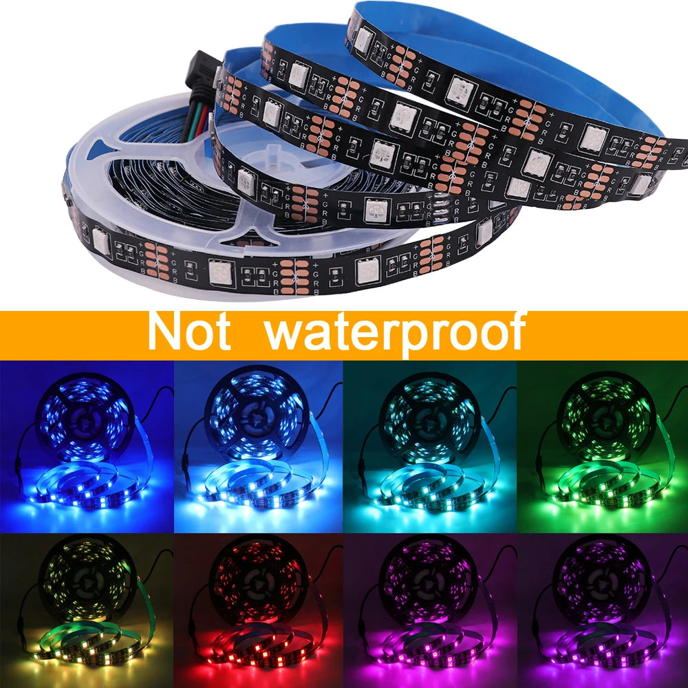 USB RGB LED Strip Light with Remote Control