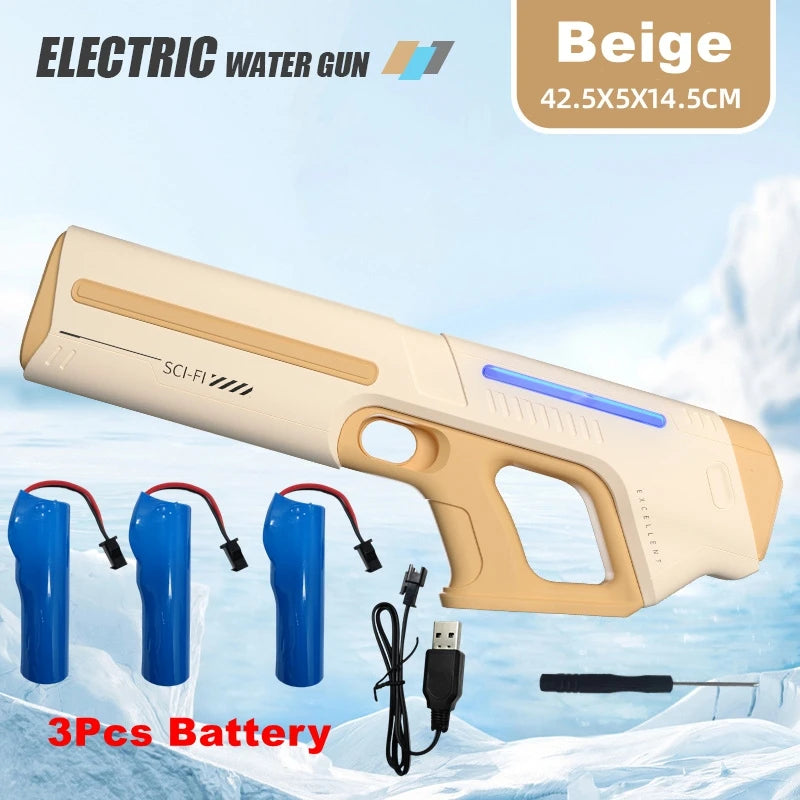 Electric Water Gun – Automatic Squirt Blaster