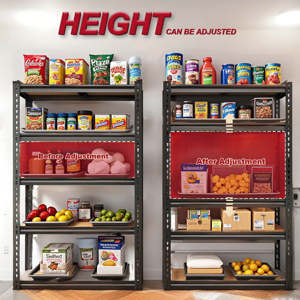 Heavy Duty Adjustable Garage Storage Shelves – 2000LBS