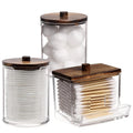 Qtip & Cotton Ball Bathroom Organizer Set