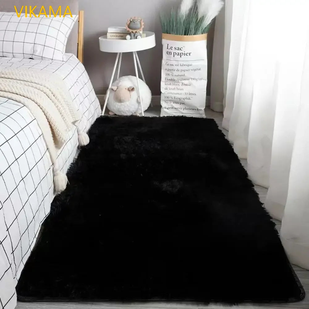 VIKAMA Luxury Non-Slip Washable Soft Rug