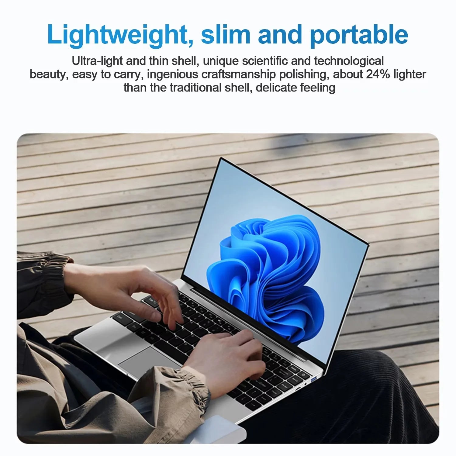 Ultra Slim 14.1" Laptop – 16GB RAM, 2TB SSD, Windows 11