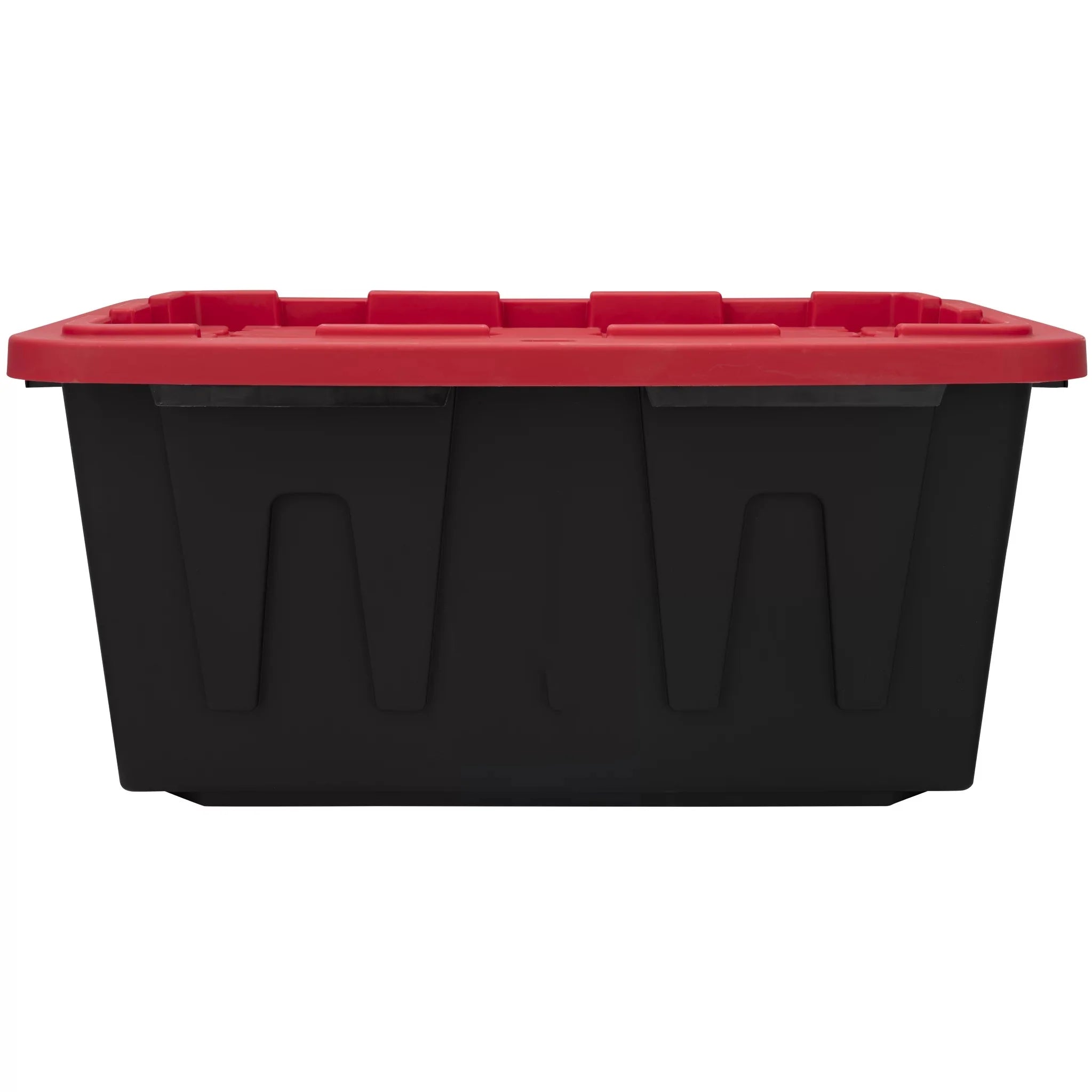 27-Gallon Heavy Duty Plastic Storage Bin – Snap Lid