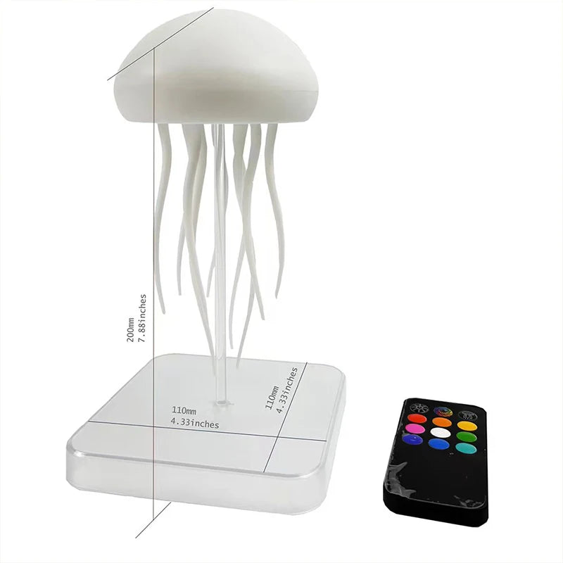 LED Jellyfish Lamp with Remote