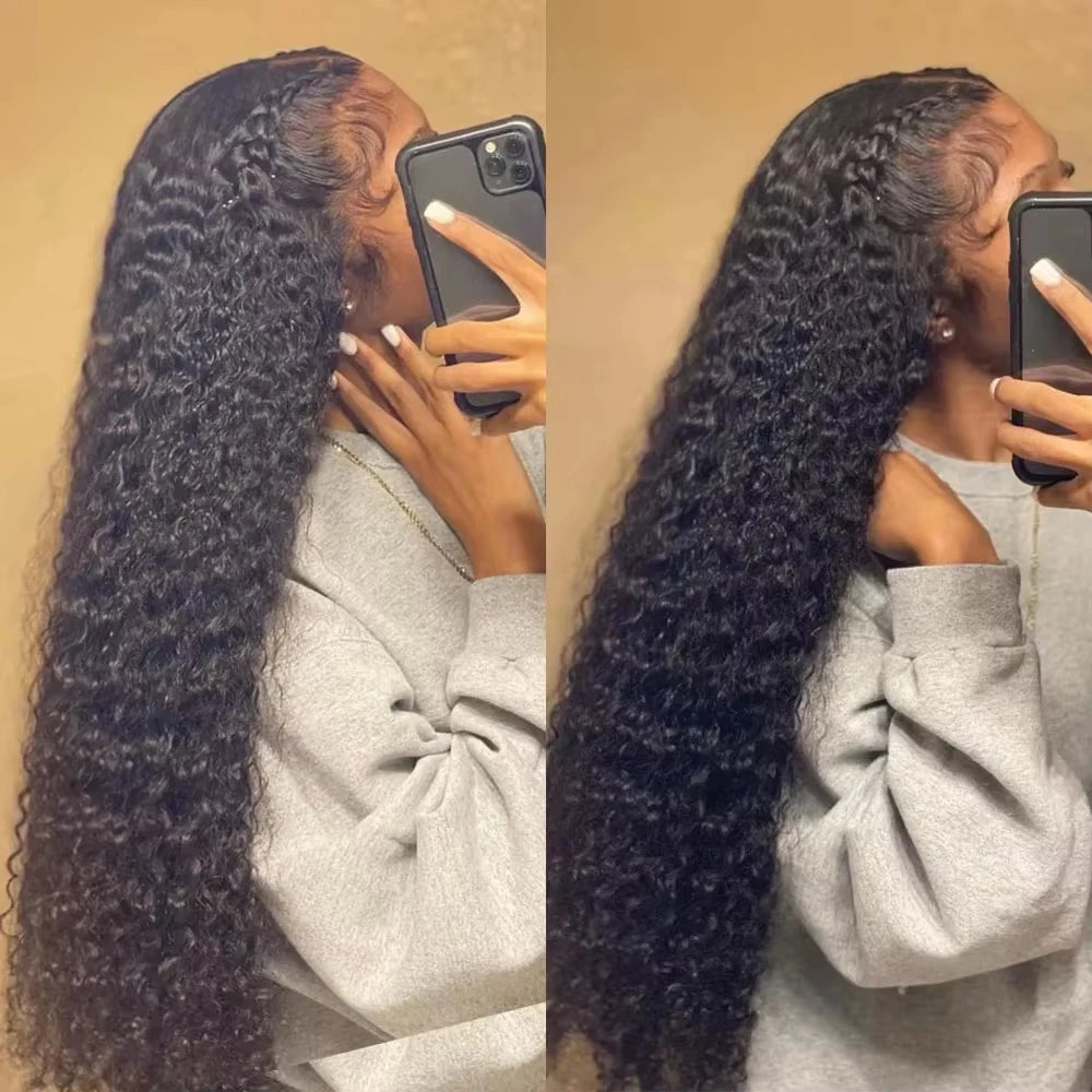 Deep Wave HD Lace Front Wig