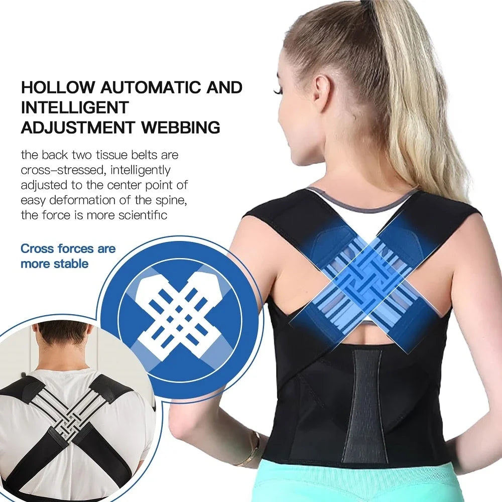 Adjustable Back Brace Posture Corrector